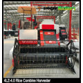 Rice Combine Harvester con pista de goma en venta